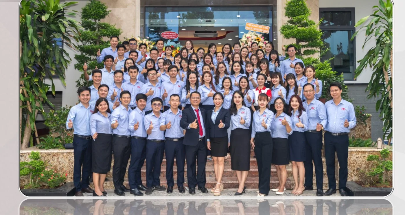 The Nhan Kiet team photographed at head office