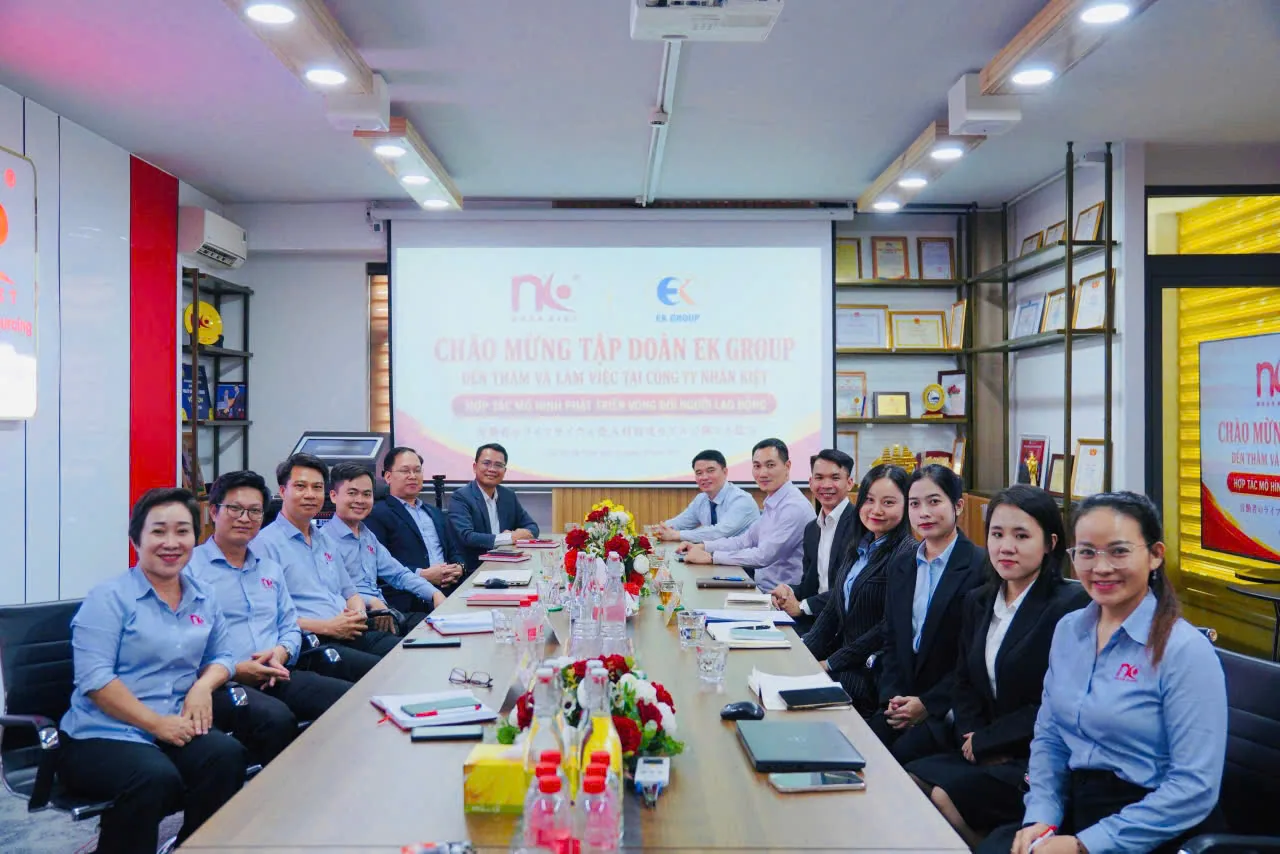 EK Group visiting Nhan Kiet to discuss a partnership
